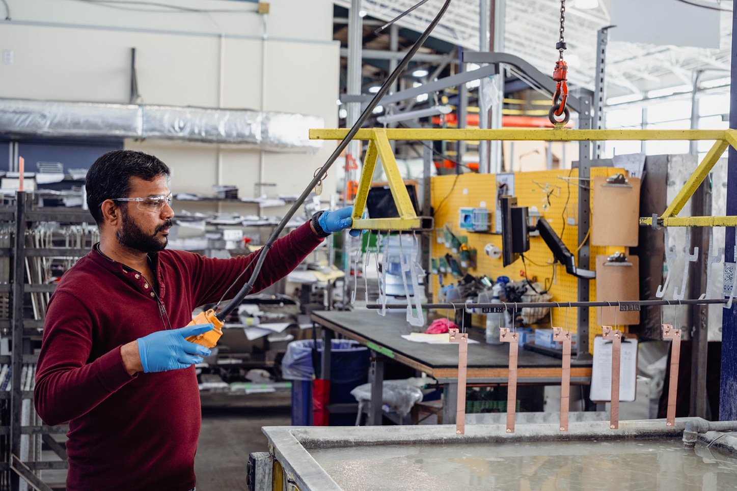 Manufacturing floor at Protocase